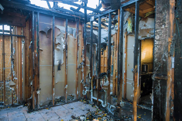 Professional Fire Damage Removal technician working in Pines Lake, NJ
